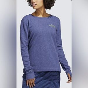 Adidas Blue Relaxed Sweatshirt